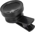 2 in 1 Cell Phone Lens Kit, 0.45X Wide Angle 12.5X Macro Phone Camera Lens, Professional Detachable HD Lens with Clip