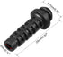uxcell 20pcs 3mm Inner Dia PVC Strain Relief Cord Boot Protector for Power Tool Hose