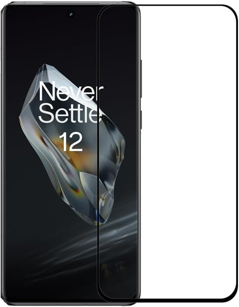 OnePlus 12R 2 Pack Black Tempered Glass Screen Protector 9H Frontier - Ultimate Protection for Your Device!