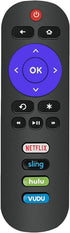 Universal Remote Compatible with All Sanyo ROKU TV Remote Control
