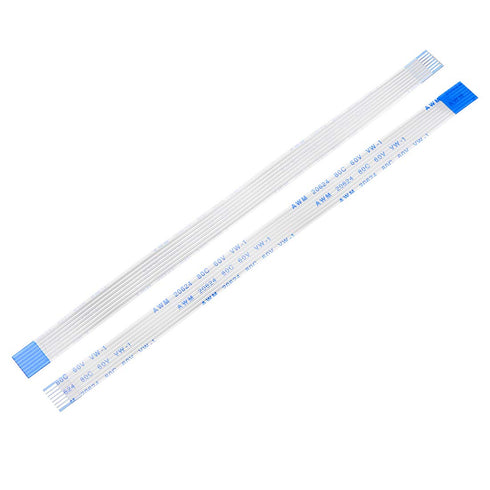 uxcell 150mm Flexible Flat Cable, 1mm Pitch 7 Pins FPC FFC Flexible Ribbon Cable for LCD TV Car Audio DVD Player, 5Pcs