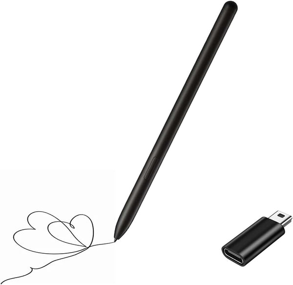 Samsung Galaxy Tab S9 Stylus Pen, Galaxy Tab S9 Plus, S9 Ultra S Pen, Tab S9+, Tab S9 Ultra, with Adaptors, Black