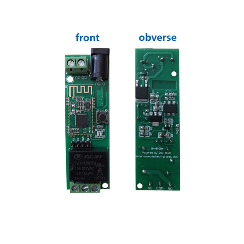 DSD TECH 12V Bluetooth Relay Module for Remote Control Switch, Compatible with iPhone and Android 4.3