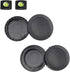 Body Cap & Rear Lens Cap Cover for Nikon Z9 Z50 Z5 Z7 Z6, More Nikon Z Mount Accessories with Hot Shoe Cover