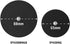 ARKON Mounts 88mm Diameter Round Heavy-Duty Magnetic Base with 1/4 -20 Camera Mounting Bolt