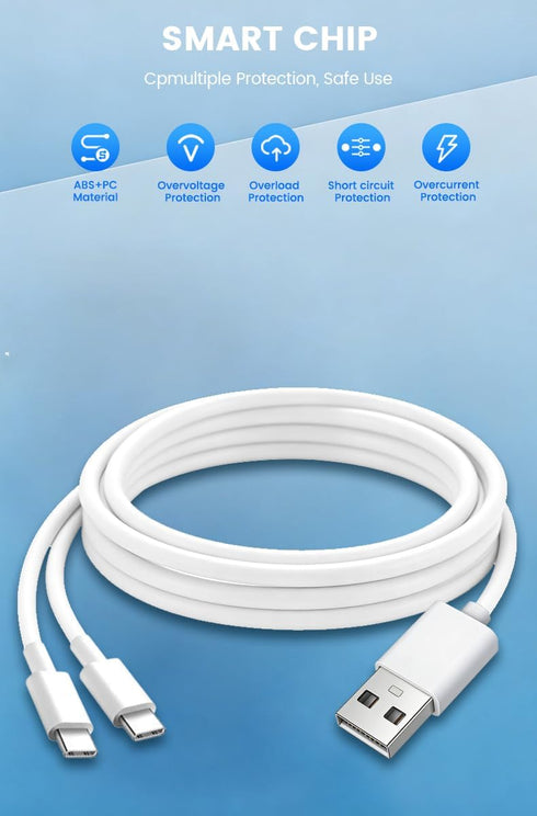 Ypbuziu E20 E10 2 1 Charging Cable for Pump - Compatible with Eufy Security Heated Breast Pump Hands-Free Replacement