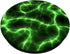 PopSockets PopGrip: Green Lightning Abstract Textures Gift for Phones & Tablets, Standard PopGrip, Clear