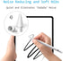 MJKOR 1st 2nd Pro(1 Soft Paperfeel Damping Tips Replacement Compatible with Apple Pencil Gen & Gen, Noise Reducing Pen