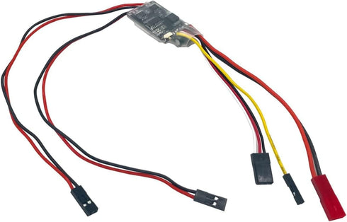 Nuofany 5A 2S-3S 130 180 Dual Way Bidirectional Brushed ESC Lipo Speed Control for RC Model Boat Tank Brushed Motor