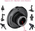 ThtRht 17mm 15 14 13 12 Car Phone Holder Mount Replacement Magnetic Base with Ball Head Socket Joint for iPhone Magsafe