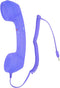 Retro 3.5mm Telephone Handset Cell Phone Receiver Mic for iPhone, iPad, Mobile Phones, Smartphone (Purple)