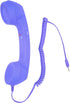Retro 3.5mm Telephone Handset Cell Phone Receiver Mic for iPhone, iPad, Mobile Phones, Smartphone (Purple)