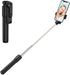 Generic Selfie Stick Tripod with Remote, Telescopic Travel Tripod, Phone with Wireless Remote, Stand, Portable, Sturdy