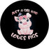 Funny Just A Girl Who Loves Pigs Cute Little Pig PopGrip Standard PopSockets