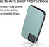 TORU CX PRO Wallet Case for iPhone 12 Pro Max | Heavy Duty Shockproof Cover with Hidden Card Holder & Wrist Strap -