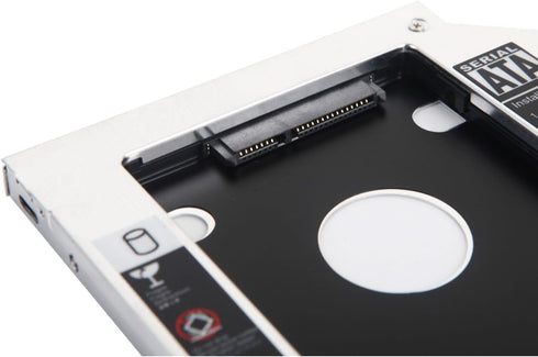 Universal 9.5mm SATA 2nd Hard Drive HDD SSD Optical Bay Caddy Frame Tray for Acer Aspire V3-472p, V3-572p, V3-572g,