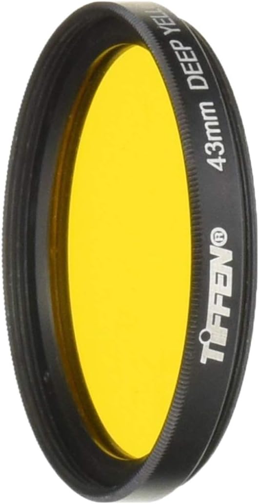 Tiffen 43mm Deep Yellow 15 Filter 43DY15