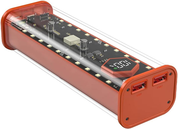 TKOWTB 21700 Battery Storage Box 4 Slots DIY Power Bank Box for 21700