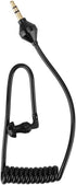 Lightweight Monaural 3.5mm Stereo Headset, Anti-Radiation with Flexible Air Tube for Comfort.