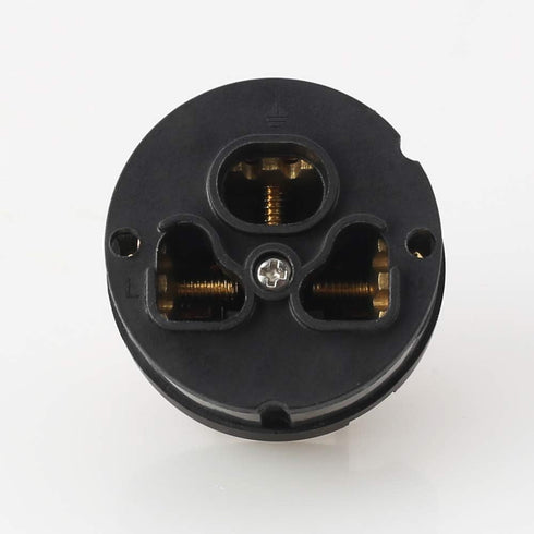 Viborg VF520S Audio Power Plug IEC C19, Pure Red Copper Silver Plated Power Connector AC 20Amp