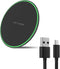 Wireless Charger for Samsung Galaxy S23/S22/S21/S20/S10/S9/S8/Note, 15W Wireless Charging Pad with USB-C