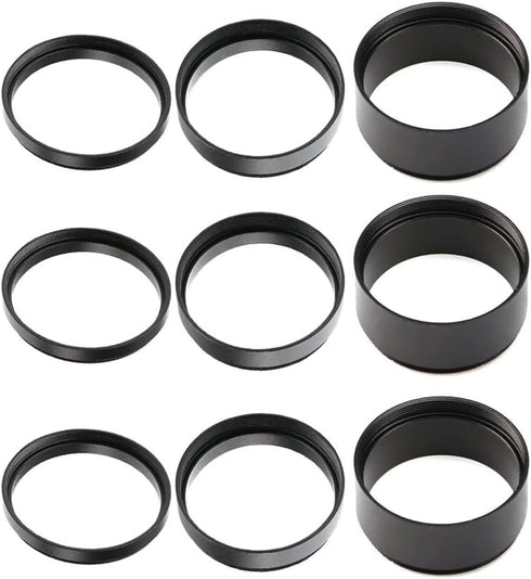 Telescope T2-Extension Tube Kit for SLR Cameras and Eyepieces, Length 5mm x3; 7mm x3; 15mm x3