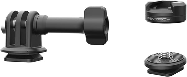 PGYTECH CapLock Quick Release Set for DJI OSMO Action 4/3, GoPro Hero 12/11/10, Action Cameras and Smartphones