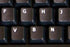 Online-Welcome German Non-Transparent Keyboard Stickers, Black Background