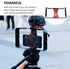 ARTIBETTER Filmmaking 9.84X5.11X1.57In Mobile Phone Video Rig Handheld Camera Holder with Cold Shoe Mounts