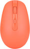 Rii Wireless Mouse RM700, 2.4G Silent Mouse with USB Nano Receiver for Laptop, PC, Mac, Chromebook (Orange)