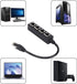 RJ45 Ethernet Splitter 1 to 3 Network Adapter, 1 to 4 Port Excellent Connection Network Cable Adapter