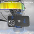 SOH Updated Motorcycle Helmet Chin Strap Mount with Phone Clip, Compatible with iPhone 15 Pro Max/14/13