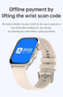 Smart Watch 1.96" AMOLED HD Smartwatch, Full Health Monitor for Women Men, Low Power Consumption (Light Silver)