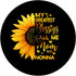 Sunflower My Greatest Blessings Call Me Mom and Nonna Funny Swappable PopSockets PopGrip