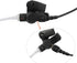 PTT Mic Covert Acoustic Tube Earpiece Headset for Motorola Radio BPR40, CP200, CLS1100, CLS1410, and More