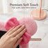 1 20-29 Inch Pcs Cute Cat Ear Computer Monitor Cover, Kawaii Pink Dustproof Screen Protector for Display, Soft Elastic