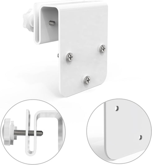Eufy Security SoloCam S340 Camera Mount, Corner Mounting Bracket, 1 Pack, White Compatible with Eufy SoloCam S340