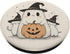 Spooky Ghost with Cats Pumpkin Cute Halloween PopSockets Standard PopGrip
