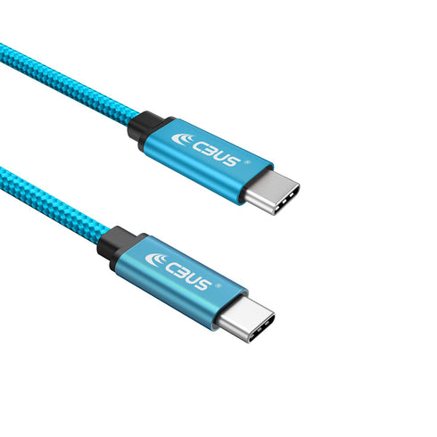 CBUS 10ft Heavy-Duty Braided USB C to C Fast Charging Cable, Compatible with iPhone 15/Pro/Max/Plus, iPad Pro/Air,