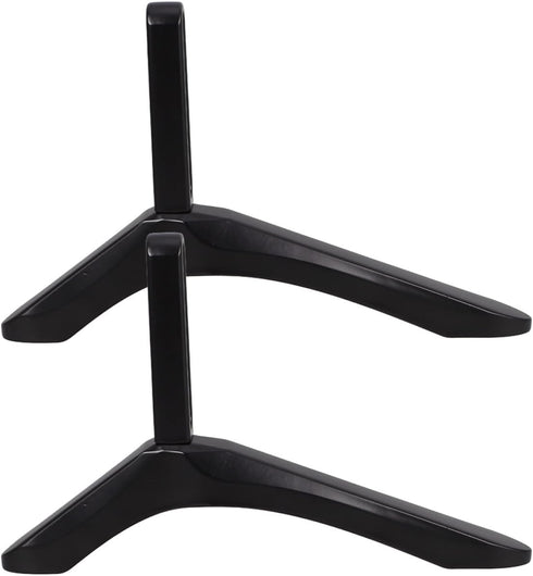 jojofuny Heavy Duty Aluminum TV Stand Base with Countertop Brackets, Universal TV Table
