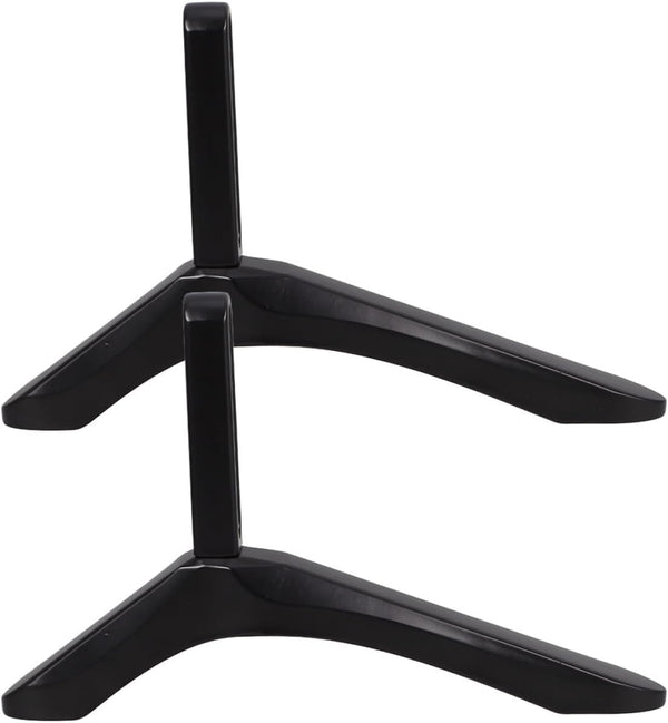 jojofuny Heavy Duty Aluminum TV Stand Base with Countertop Brackets, Universal TV Table