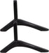 jojofuny Heavy Duty Aluminum TV Stand Base with Countertop Brackets, Universal TV Table
