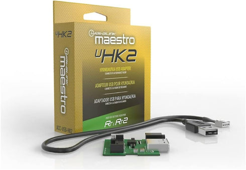 Idatalink Maestro uHK2 USB Adapter for Select Hyundai & Kia Vehicles (2015+) for Factory USB Port Connection
