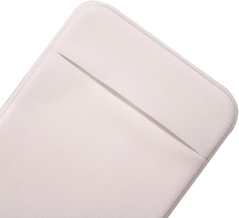 Slim Credit Card Holder for Back of Cell Phone, Stretchy Ultra Lycra 3M Self Adhesive Stick On Wallet for ID Credit Card