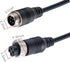Car Video 4Pin Aviation Extension Cable for CCTV Rearview Camera - Waterproof Shockproof System 6.6FT/2M
