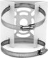 WiTi Universal Vertical Pole Mount for Security Camera, Solid Metal Bracket with Loops for CCTV Cameras (Small Size)