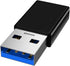 USB-C Female to USB 3.0 Male Adapter, Type C to USB 3 Converter