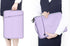 13 Inch Laptop Sleeve Case for MacBook Air/Pro, 13-13.3 inch Notebook Carrying Bag with Handle Pocket, Purple