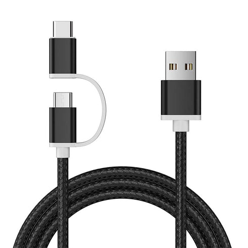 2 Pack Charger Cord for Amazon Fire Kids Tablet, Replacement for Fire 7, Kindle Fire 10, Compatible with Samsung Galaxy
