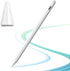 Stylus Pen for iPad, Compatible with iPad Air 3/4/5, Mini 5/6, Pro 11"/12.9", Palm Rejection & Tilt Sensitivity (White)